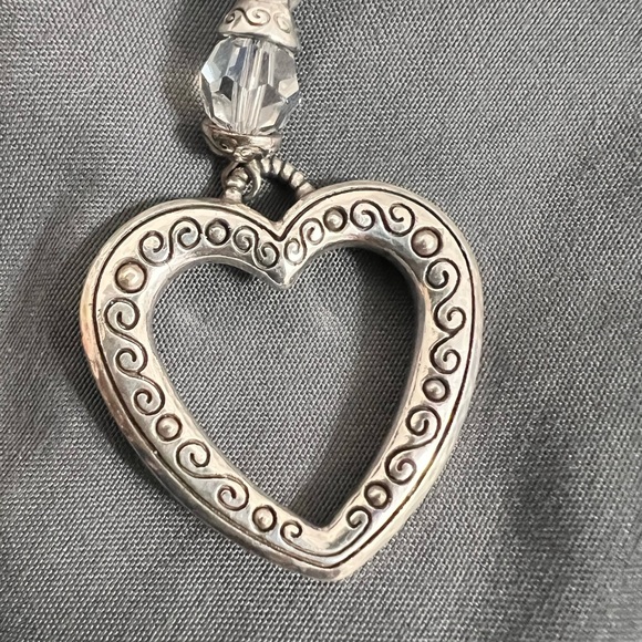 Brighton Reversible Heart Pendant, Necklace, and Earrings - Picture 5 of 8